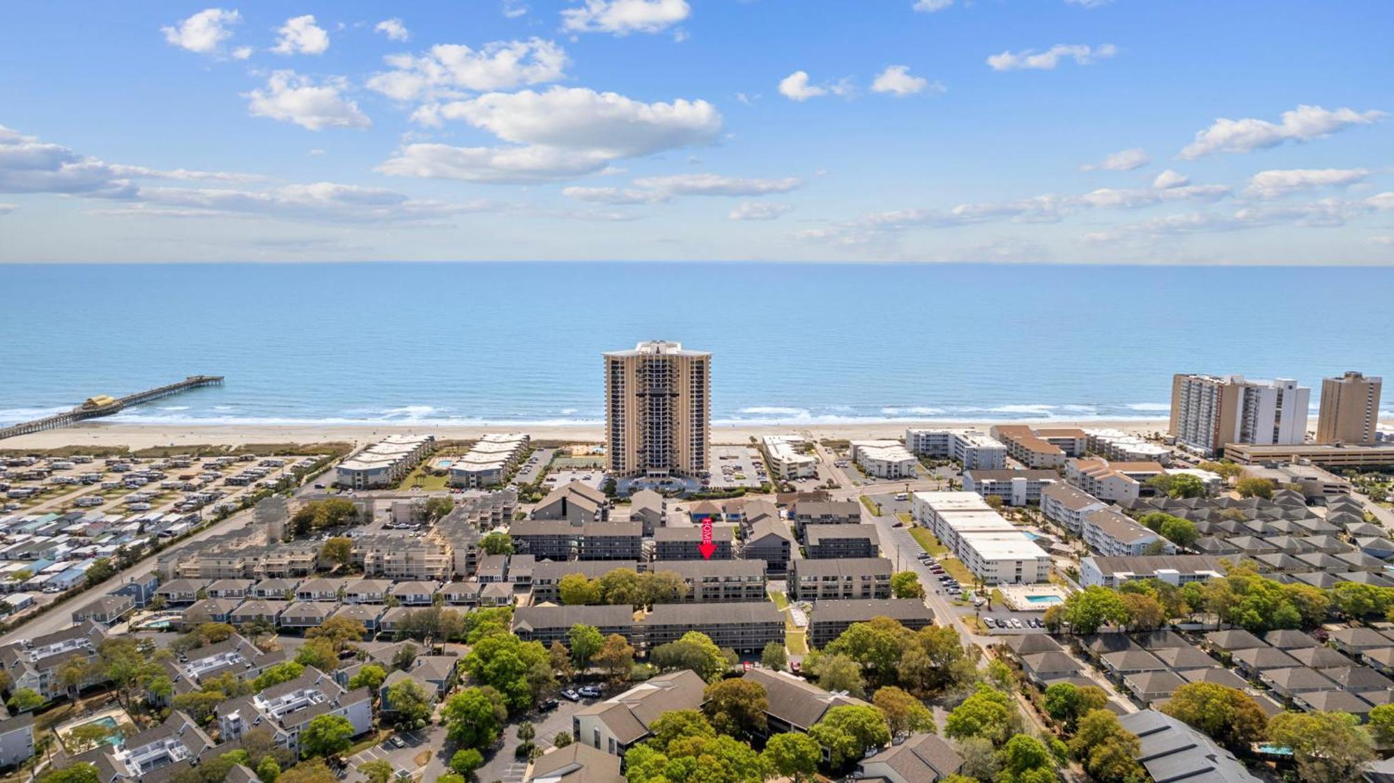 Апартаменты Salty Air Retreat Миртл-Бич Экстерьер фото