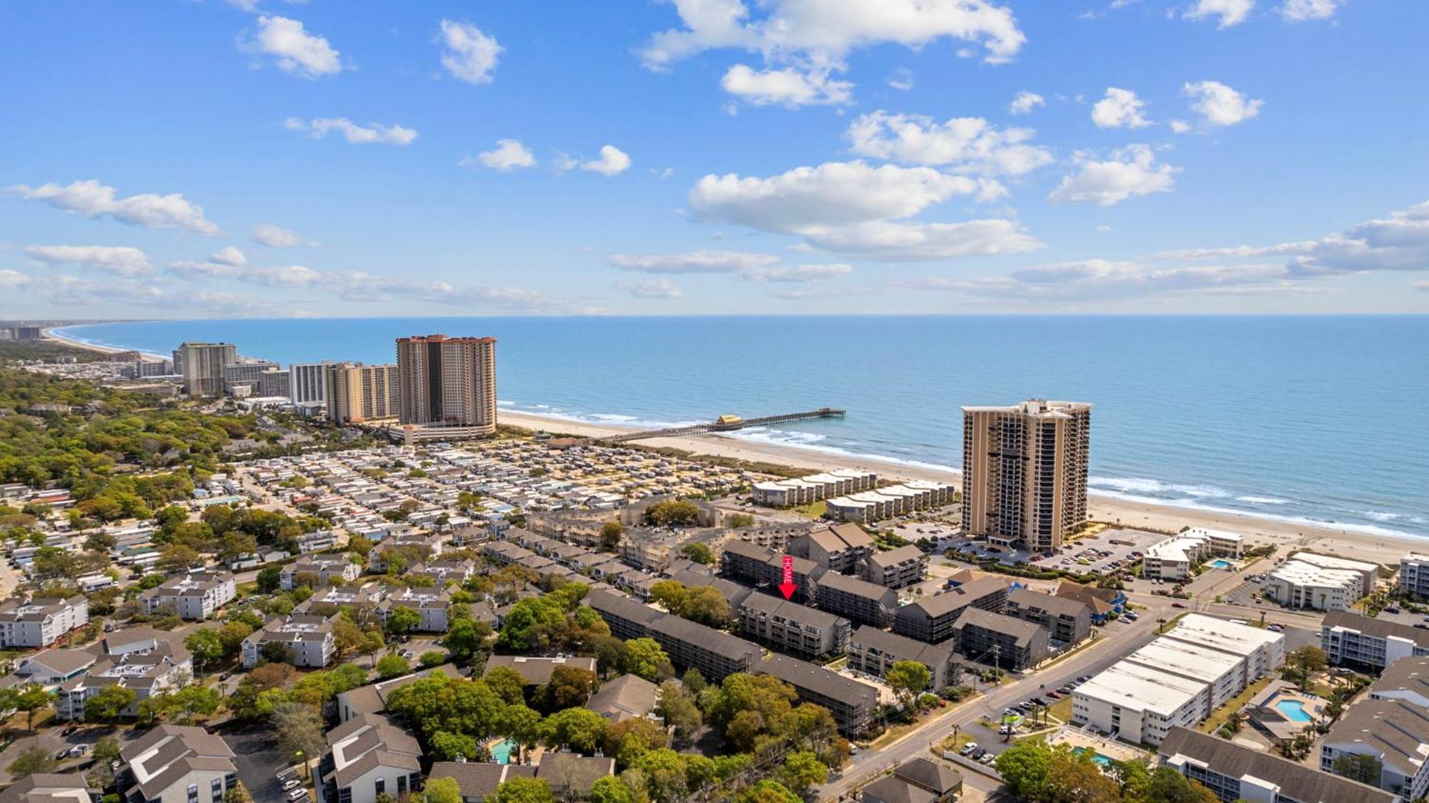 Апартаменты Salty Air Retreat Миртл-Бич Экстерьер фото